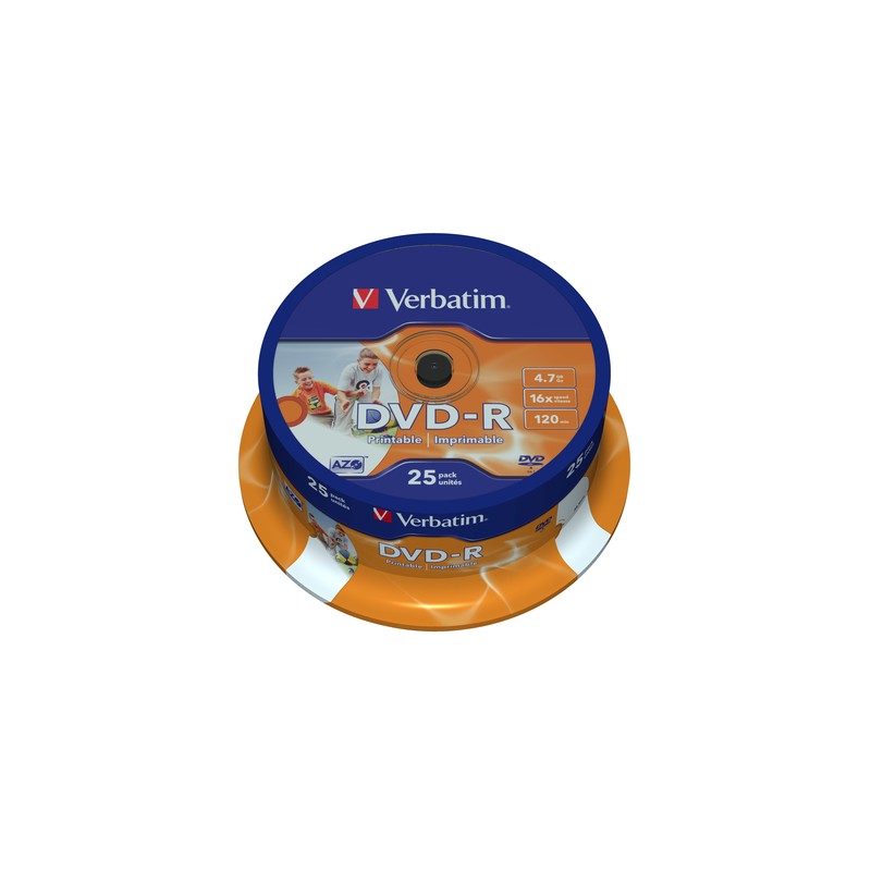 Verbatim 43538 blank DVD 4.7 GB DVD-R 25 pc(s)