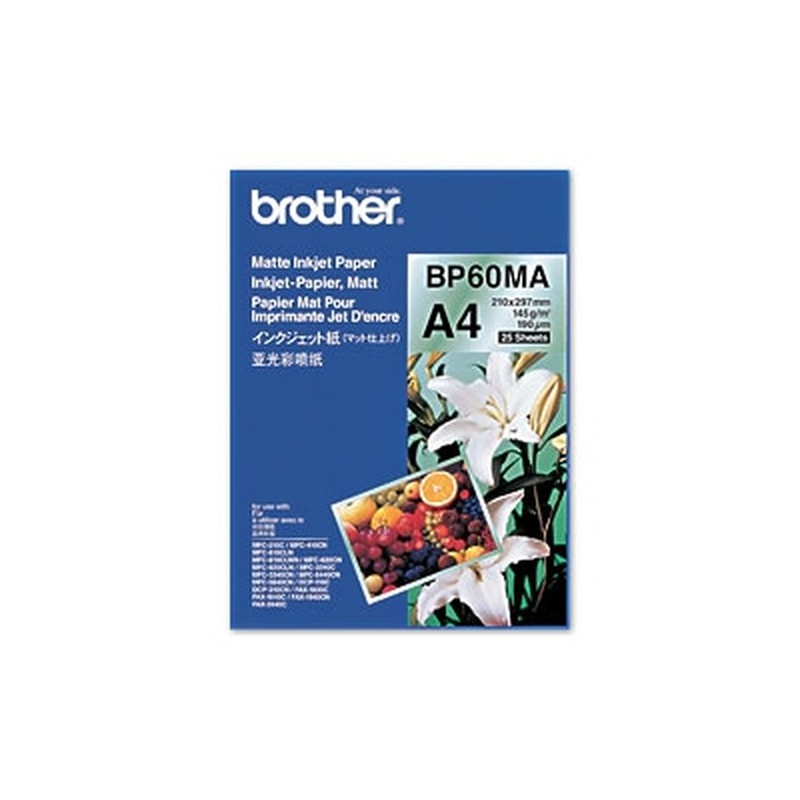 Brother BP60MA Inkjet Paper printing paper A4 (210x297 mm) Matte White
