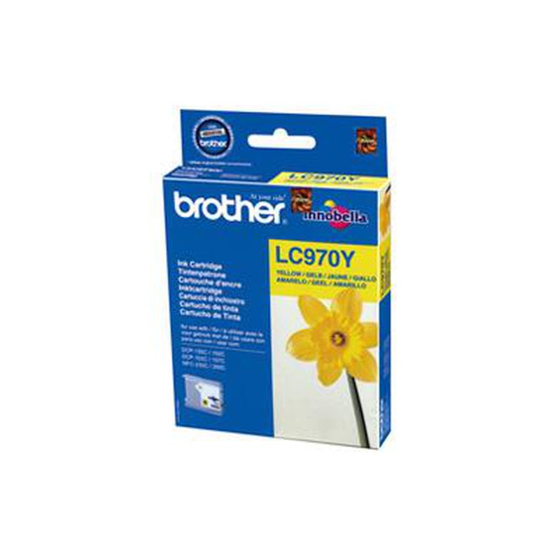 Brother LC-970YBP ink cartridge Original Yellow 1 pc(s)