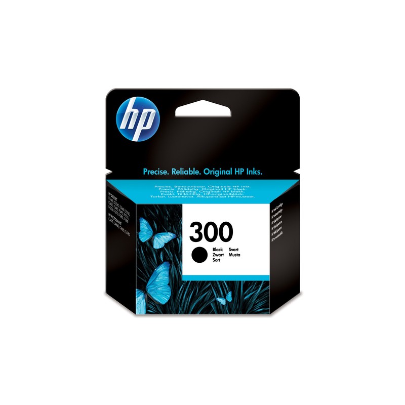 HP 300 cartouche d'encre noir authentique CC640EE