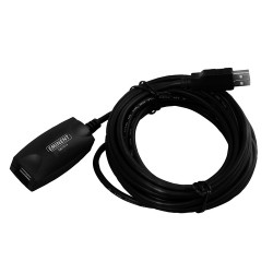 Eminent EM1014 USB cable 5 m 2.0 USB A Black