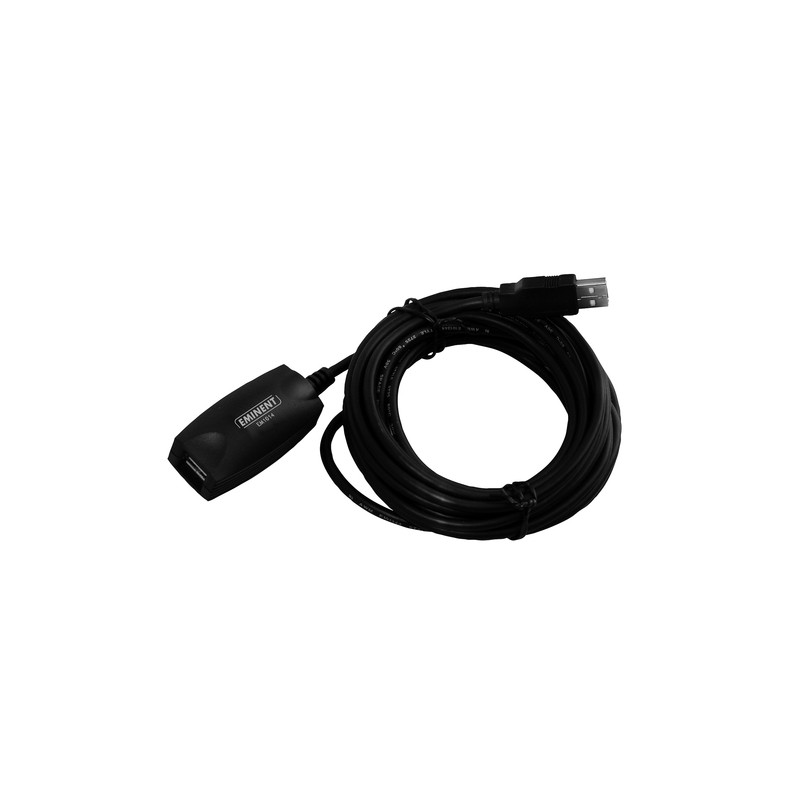 Eminent EM1014 USB cable 5 m 2.0 USB A Black