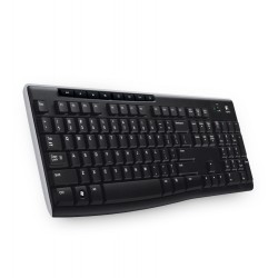 Logitech K270 keyboard RF Wireless AZERTY Black