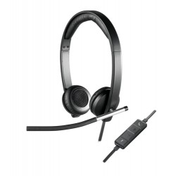 Logitech H650E headset Head-band Binaural Black,Silver