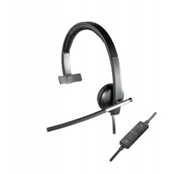 Logitech H650e headset Head-band Monaural Black,Grey