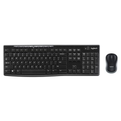 Logitech MK270 keyboard RF Wireless QWERTY UK English Black