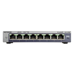 Netgear GS108E Gigabit Ethernet (10/100/1000) Black