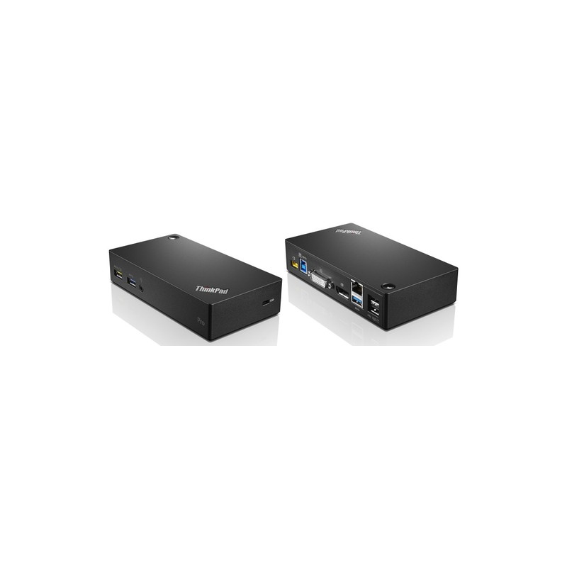 Lenovo ThinkPad USB 3.0 Pro Dock Wired USB 3.0 (3.1 Gen 1) Type-A Black