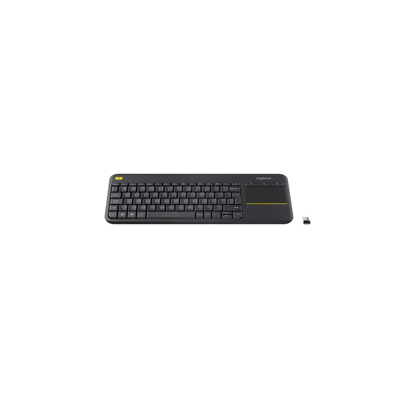 Logitech K400 Plus keyboard RF Wireless AZERTY French Black