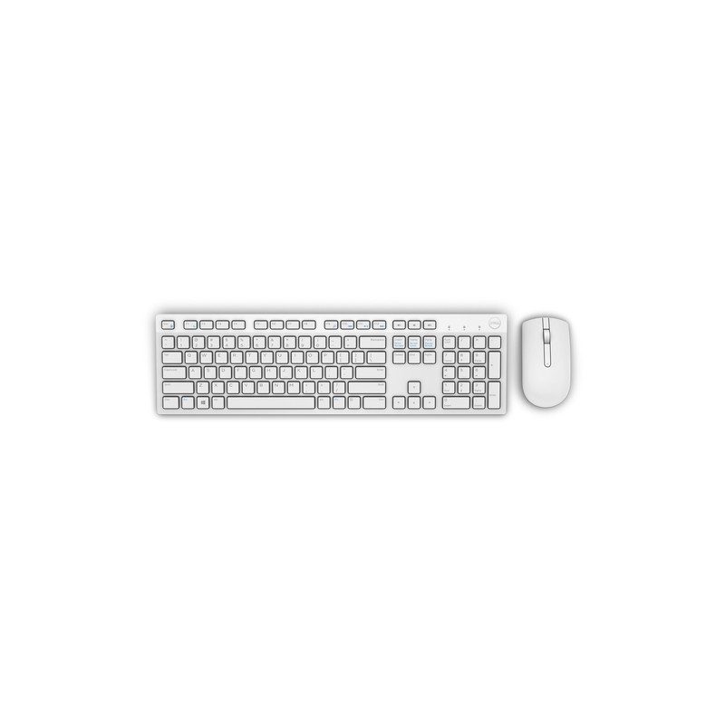 DELL KM636 keyboard RF Wireless AZERTY French White