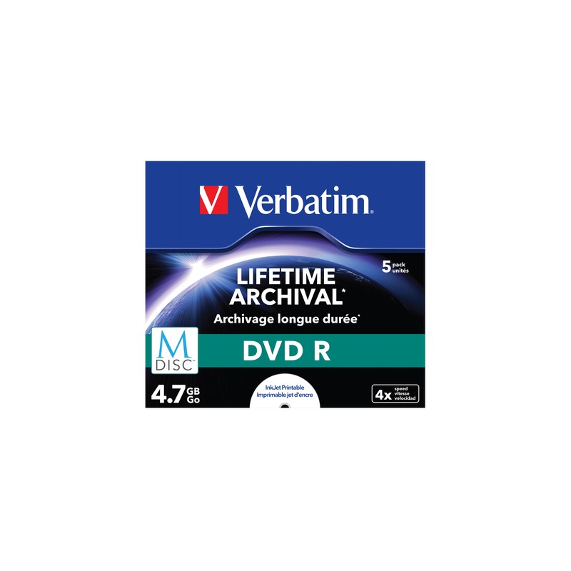 Verbatim M-Disc DVD R 4.7 GB 5 pc(s)