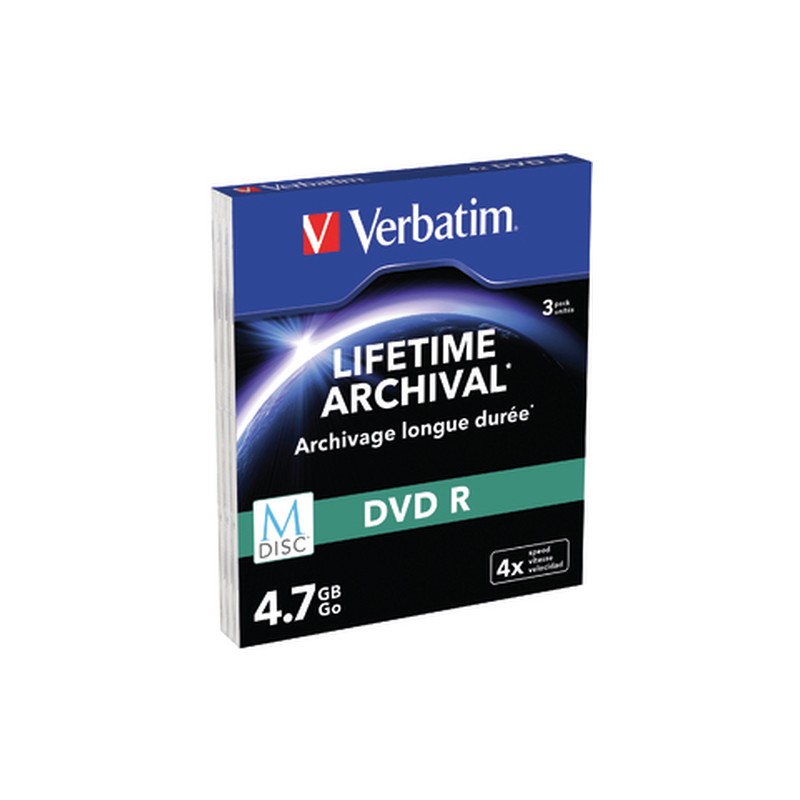 Verbatim 4.7GB DVD-R 3 pc(s)