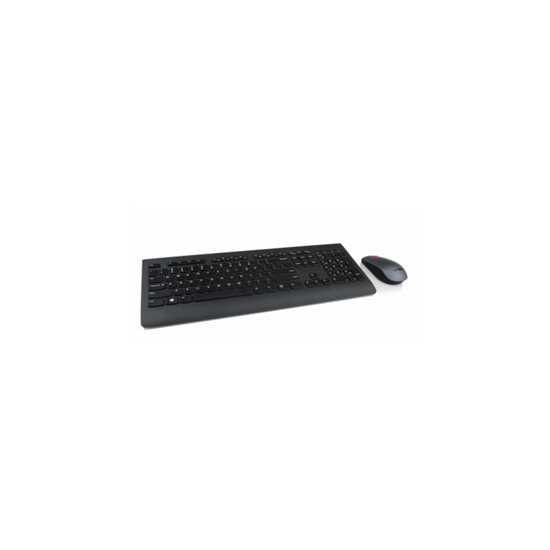 Lenovo 4X30H56800 keyboard RF Wireless AZERTY Belgian Black