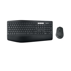 Logitech MK850 keyboard RF Wireless + Bluetooth QWERTZ Swiss Black