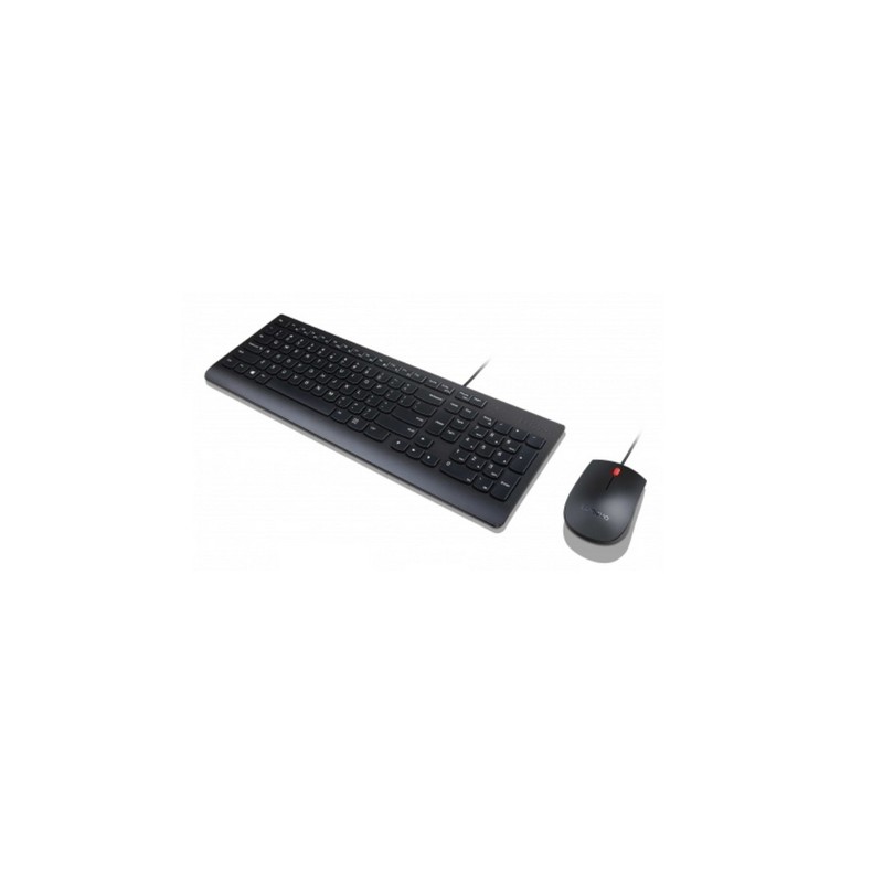 Lenovo Essential keyboard USB Belgian,English Black