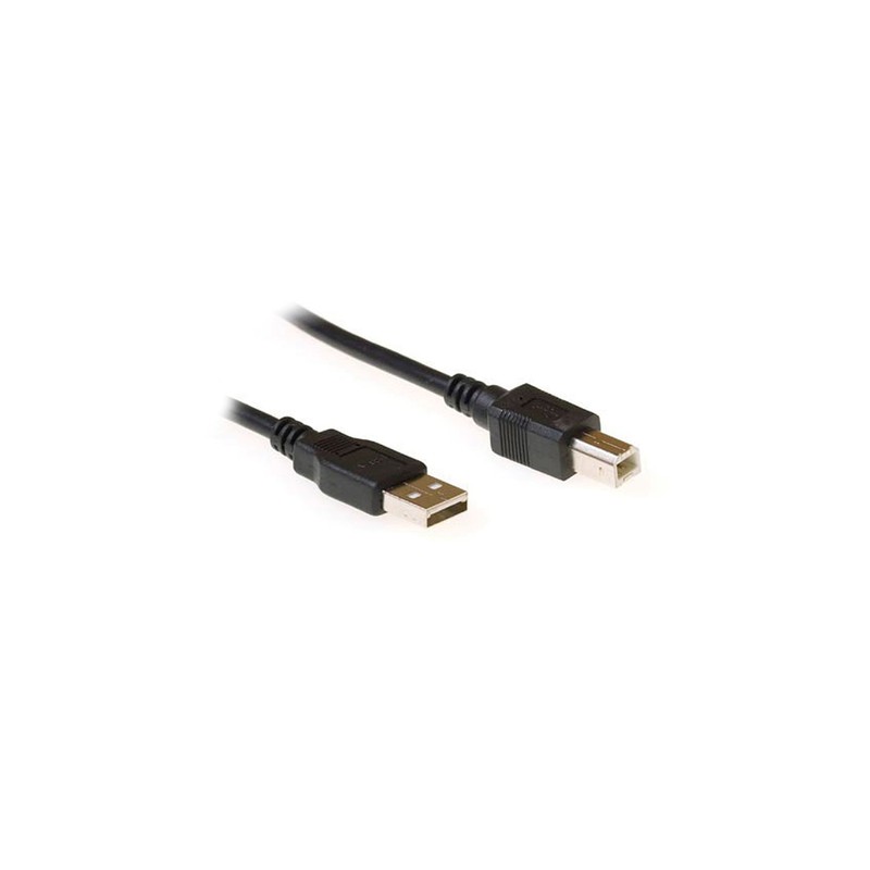 Ewent EC2402 USB cable 1.8 m 2.0 USB A USB B Black