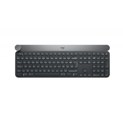 Logitech Craft keyboard RF Wireless + Bluetooth AZERTY Belgian Black,Grey