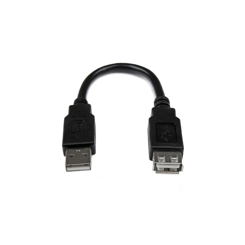 StarTech.com 6in USB 2.0 Extension Adapter Cable A to A - M/F