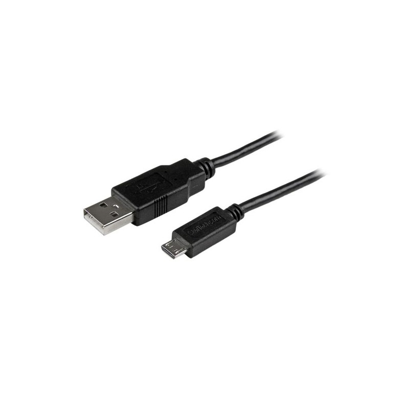 StarTech.com 0.5m Mobile Charge Sync USB to Slim Micro USB Cable for Smartphones and Tablets - A to Micro B