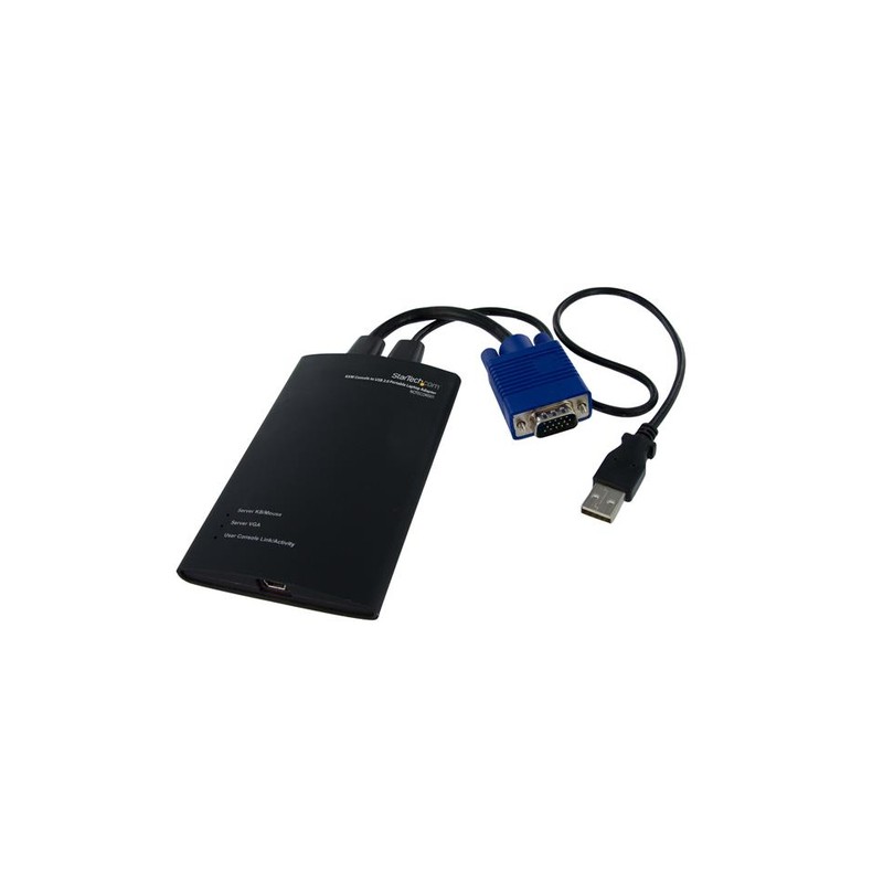 KVM Console to USB Laptop Crash Cart