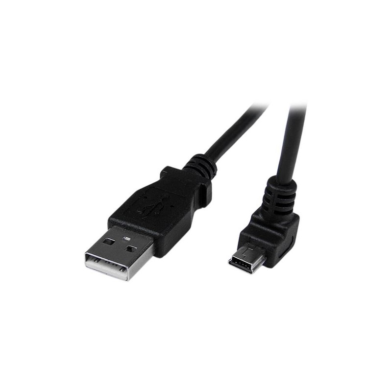 StarTech.com 2m Mini USB Cable - A to Down Angle Mini B