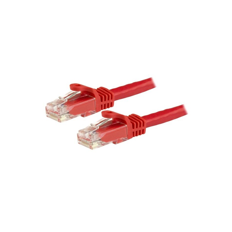 StarTech.com N6PATC50CMRD networking cable 0.5 m Cat6 U/UTP (UTP) Red