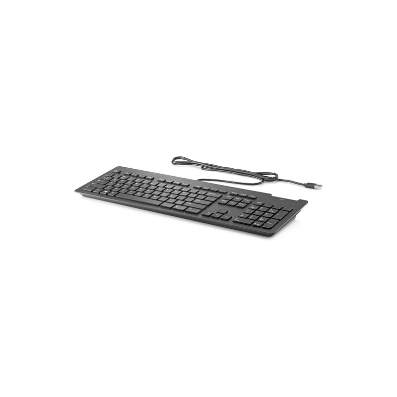 HP Business Slim Smartcard keyboard USB Black