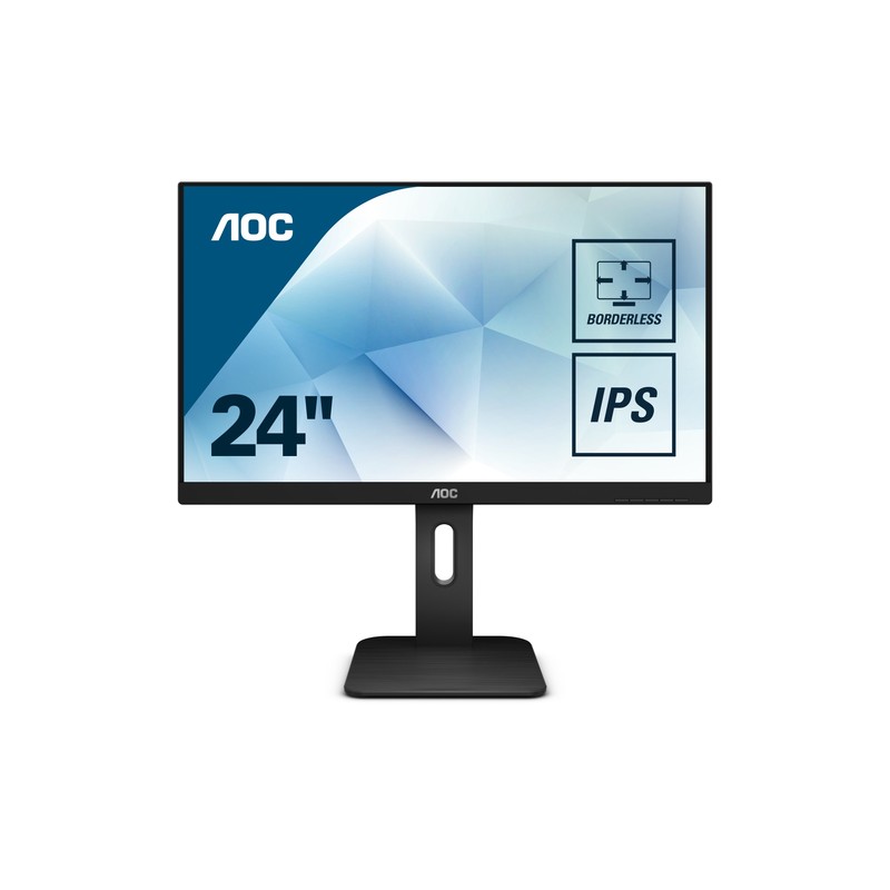 AOC Pro-line 24P1 computer monitor 60.5 cm (23.8") 1920 x 1080 pixels Full HD LED Flat Matt Black