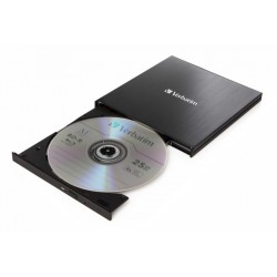 Verbatim 43889 optical disc drive Black Blu-Ray RW