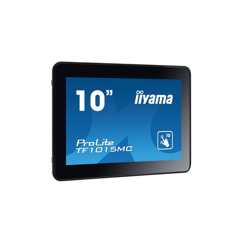 iiyama TF1015MC-B2 touch screen monitor 25.6 cm (10.1") 1280 x 800 pixels Black Multi-touch