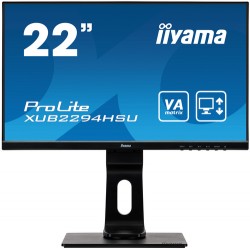 iiyama ProLite XUB2294HSU-B1 LED display 54.6 cm (21.5") 1920 x 1080 pixels Full HD Flat Black