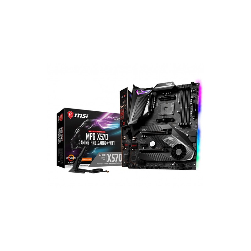 MSI MPG X570 Gaming Pro Carbon WIFI motherboard Socket AM4 ATX AMD X570