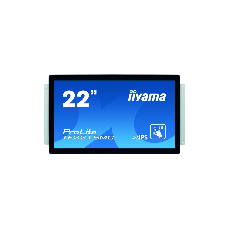 iiyama ProLite TF2215MC-B2 touch screen monitor 54.6 cm (21.5") 1920 x 1080 pixels Black Multi-touch Multi-user