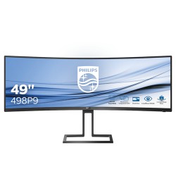 Philips 498P9/00 computer monitor 124.5 cm (49") 5120 x 1440 pixels LCD Black