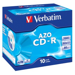 Verbatim CD-R AZO Crystal 700 MB 10 pc(s)